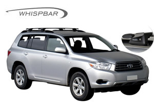 Yakima-Whispbar roof racks Toyota Kluger